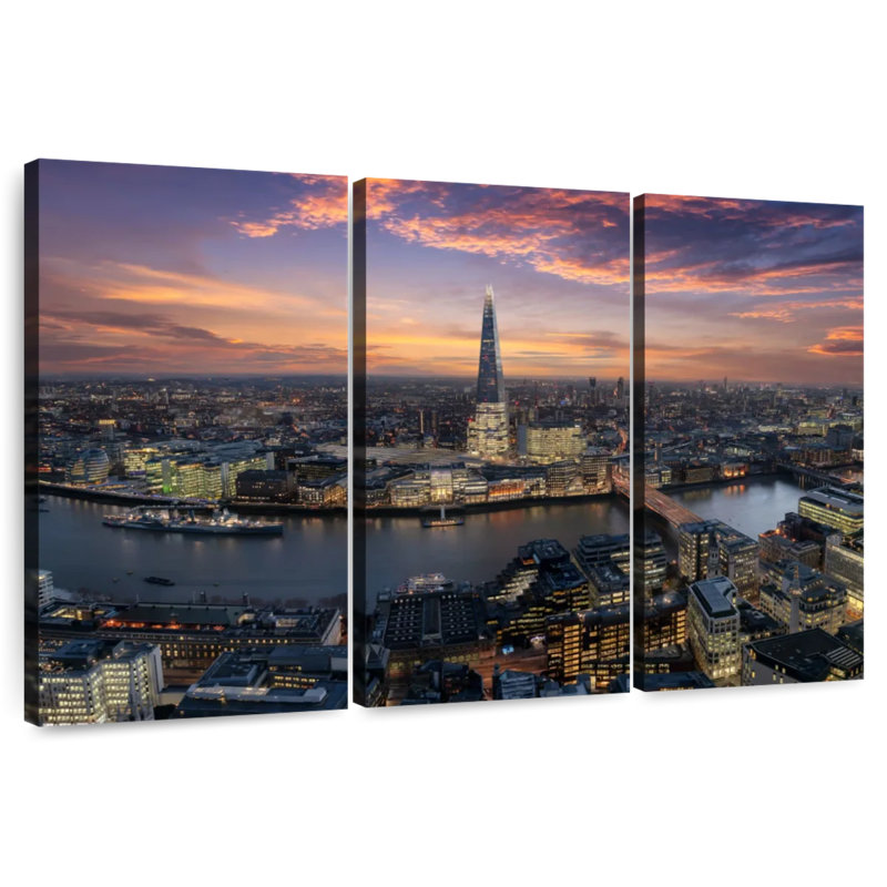 Sirci London, Crépuscule Sireci, H 20 po x l 33 po