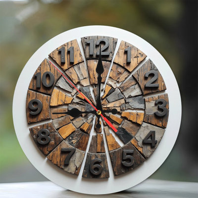 Horloge murale à bulles