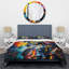 Ensemble de housse de couette en microfibre / polyester New York Views At Sunset III Bedding-11649445