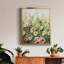 Sunlit Flora I - toile encadrée de qualité supérieure - prête à être accrochée