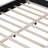 Upholstered Bed Frame With Round Headboard-1170651787