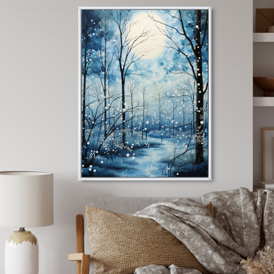 Snow Winters Embrace Pointillism " Snow Winters Embrace Pointillism "