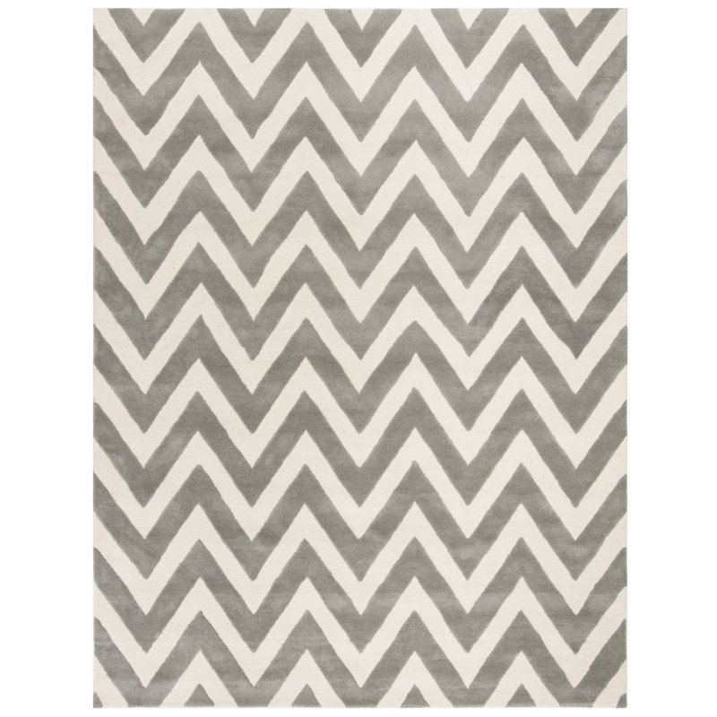 Krystyna Hand Tufted Wool Rug, Rectangle 8' x 10'