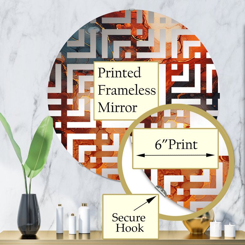 Wolfdale Circle Mirror, 31.4" x 31.4"