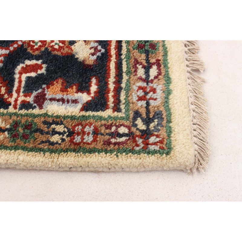 Tapis unique en laine noué à la main 7 pi 11 po x 9 pi 10 po nouvel âge Kenio