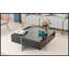 Table basse au design unique avec 4 compartiments de rangement cachés-810369333