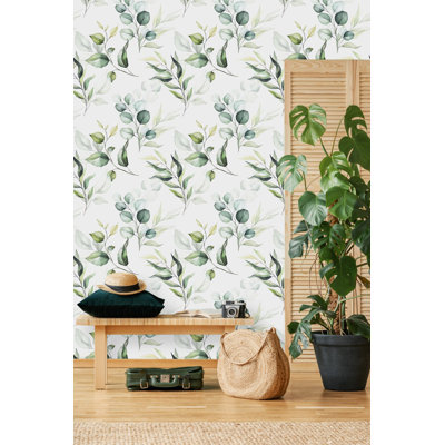 Peel & Stick Floral Tile