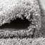 Tapis gris clair à poils longs Collesse-680476434