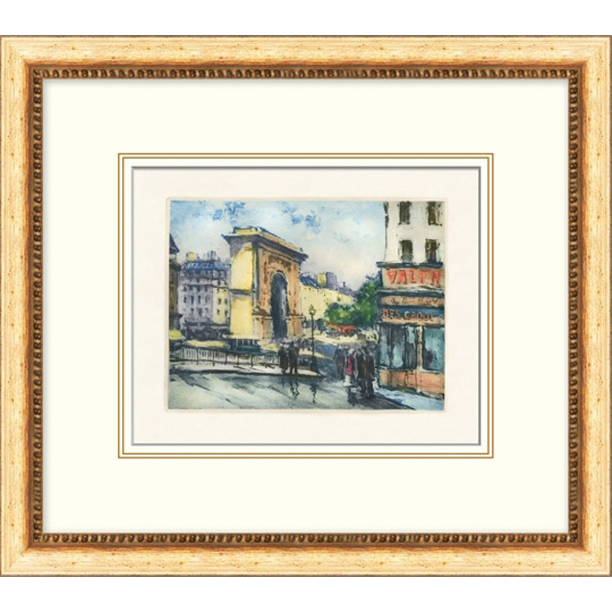 Wendover Art Group The Streets of Paris 5 - Picture Frame Painting on ...