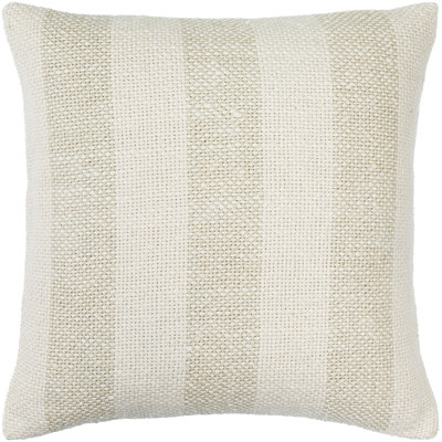Kesha Striped Linen Throw Pillow