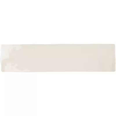3x12 carreaux de mur en céramique brillante rétro Bellini Blanco (26 pièces / pièce)