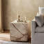 Plinth Marble End Table-1118796810