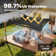 Amgo personnalisable Triangle Super Ring Sun Shade Sail 260 g / m² robuste