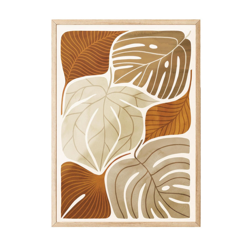 Peinture décorative encadrée