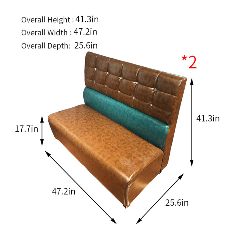 Banc de bar en similicuir