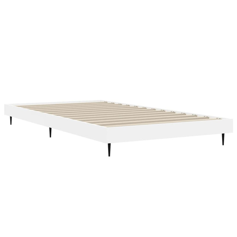 Loit Bed, 160 x 200cm, High Gloss White