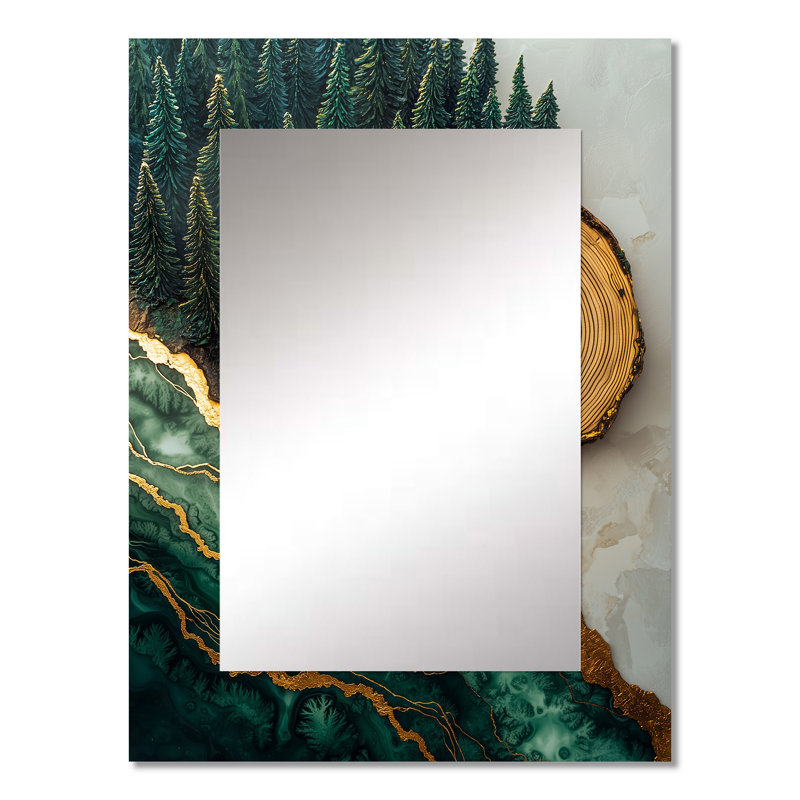 Wydmire - Traditional Wall Mirror, 32 po x 24 po