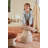 Lorena Canals Mushroom Hunt Cotton Blend Decorative Basket