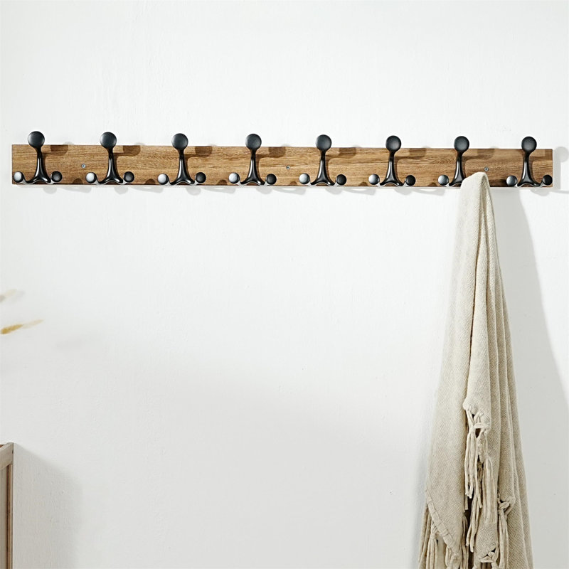 Wall Mounted Coat Rack, Natural