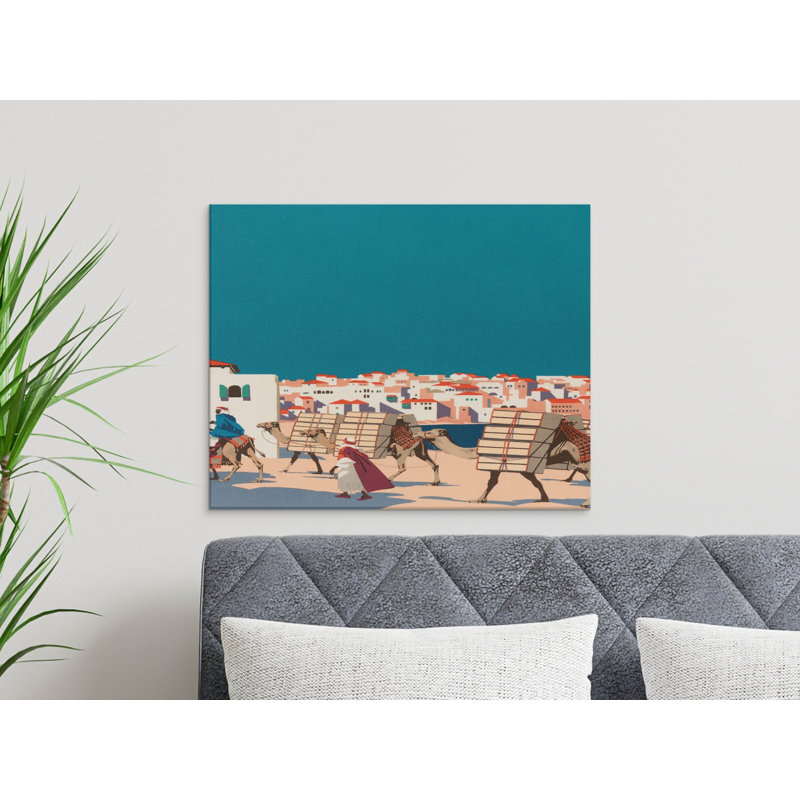 Nason Wrapped Canvas Print Set, 60x20