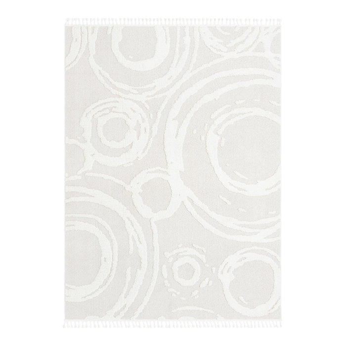 Wrought Studio Dequantae Abstract Indoor Rug & Reviews | Wayfair
