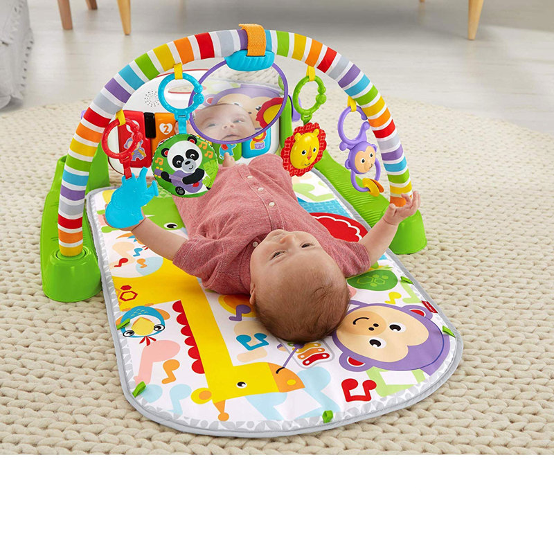 3.13'' L Fabric Playmat, Green