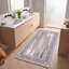 Tapis Merrick moderne vieilli uni bleu gris or crème ivoire, lavable à la machine, antidérapant, à poils courts, pour intérieur et extérieur, adapté aux animaux domestiques, idéal pour salon, chambre, salle à manger, entrée, couloir, bureau-1333536759
