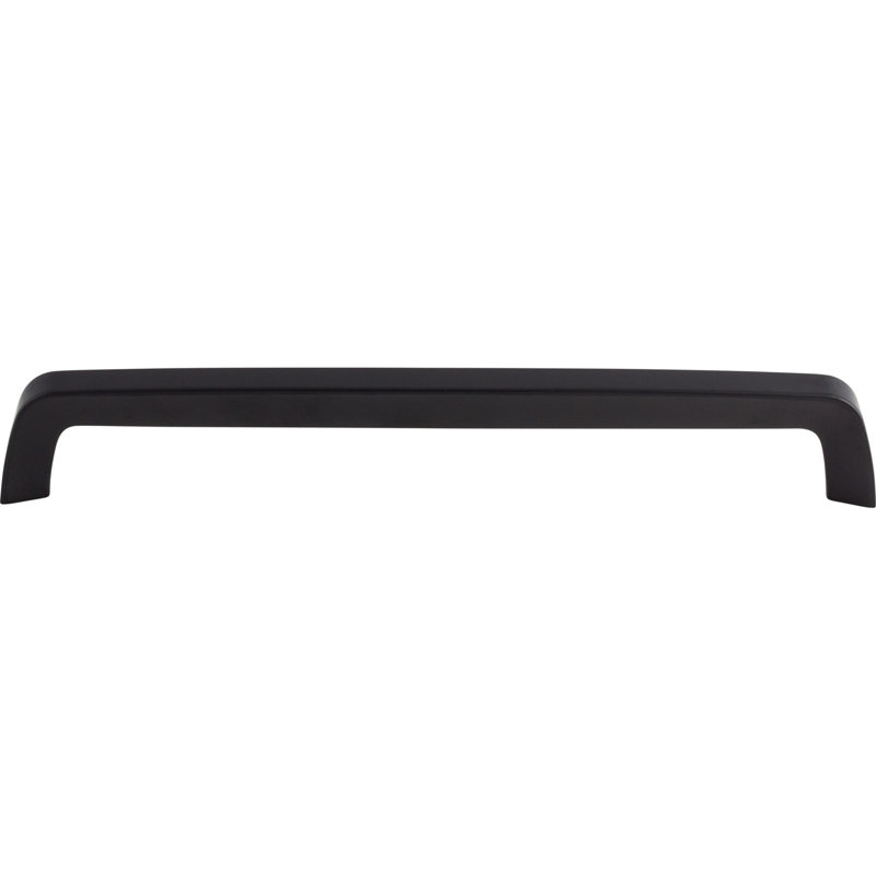 Tapered Bar Pull, Flat Black, 8 13/16" Center to Center