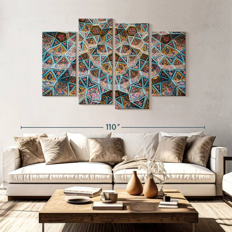Lilie Nasir Al Molk Ceiling, 54" H x 84" W