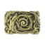 ELLINGTON RECTANGLE KNOB; BURNISH BRASS