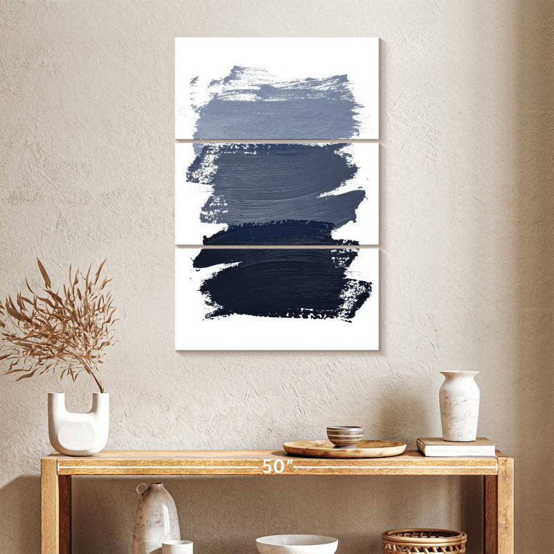 Avery Blue Paint, 38" H x 24" W
