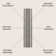 Elvin Striped Machine Woven Polypropylene Area Rug in Cream/Black