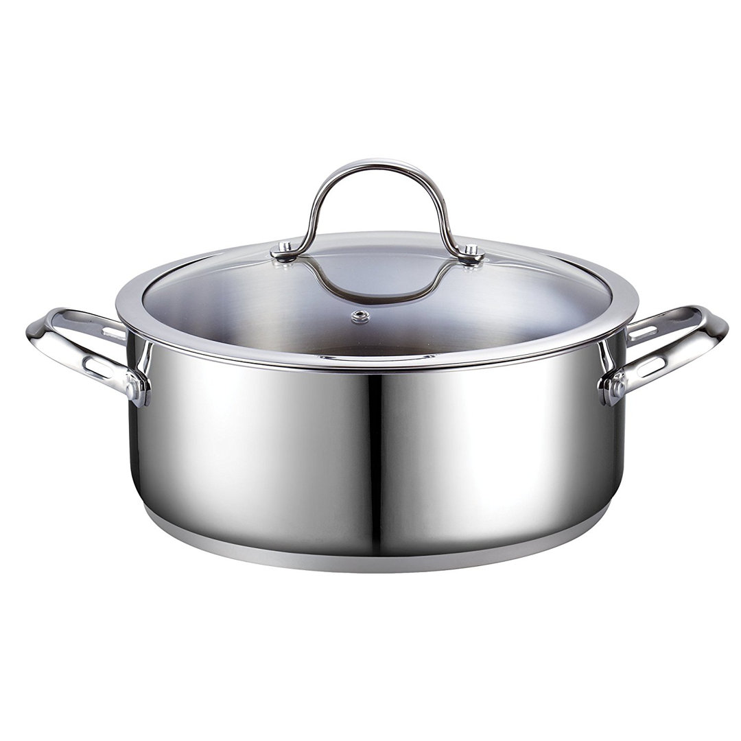 Cooks Standard Dutch Oven Casserole Classic Stainless Steel Stockpot Cooks Standard 