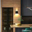 Bismilla Black 10cm H Integrated LED Outdoor Flush Mount