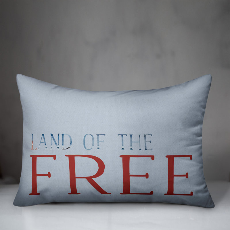 Reversible Throw Pillow, 14" x 20"