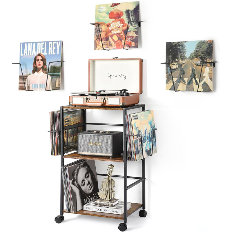 Metal 29.13'' H Storage Rack