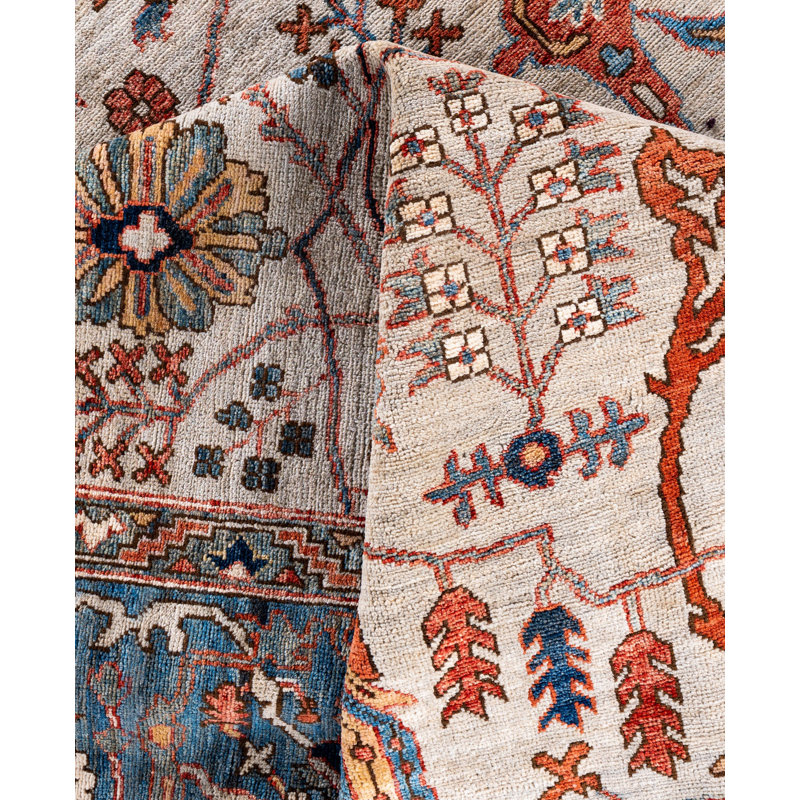 Serapi One-of-a-Kind 8' 11" X 12' 0" Hand Knotted Area Rug