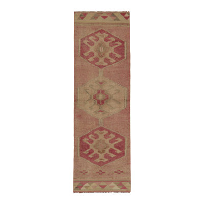 One-of-a-Kind 2'9" X 9'10" Hand Knotted Area Rug