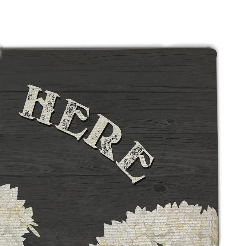 Tapis de porte simple Simple Beauty, L 24 po x L 36 po