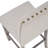 3-Piece Farmhouse Dining Table Set, Counter Height Dinette Set For 2