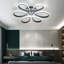 Innsbrook Modern Acrylic Light-adjusted Petal Ceiling Light 1-Light Semi Flush Mount Light-1120027992-1135634109