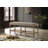 Dasher Solid Wood Top Trestle Dining Set