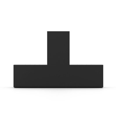 Toja Duo T Bracket | 6X6 Wood | 1 Pack
