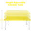 Table pliante portative 4 pi 4 po poids pliable intérieur et extérieur 135 kg-846817172
