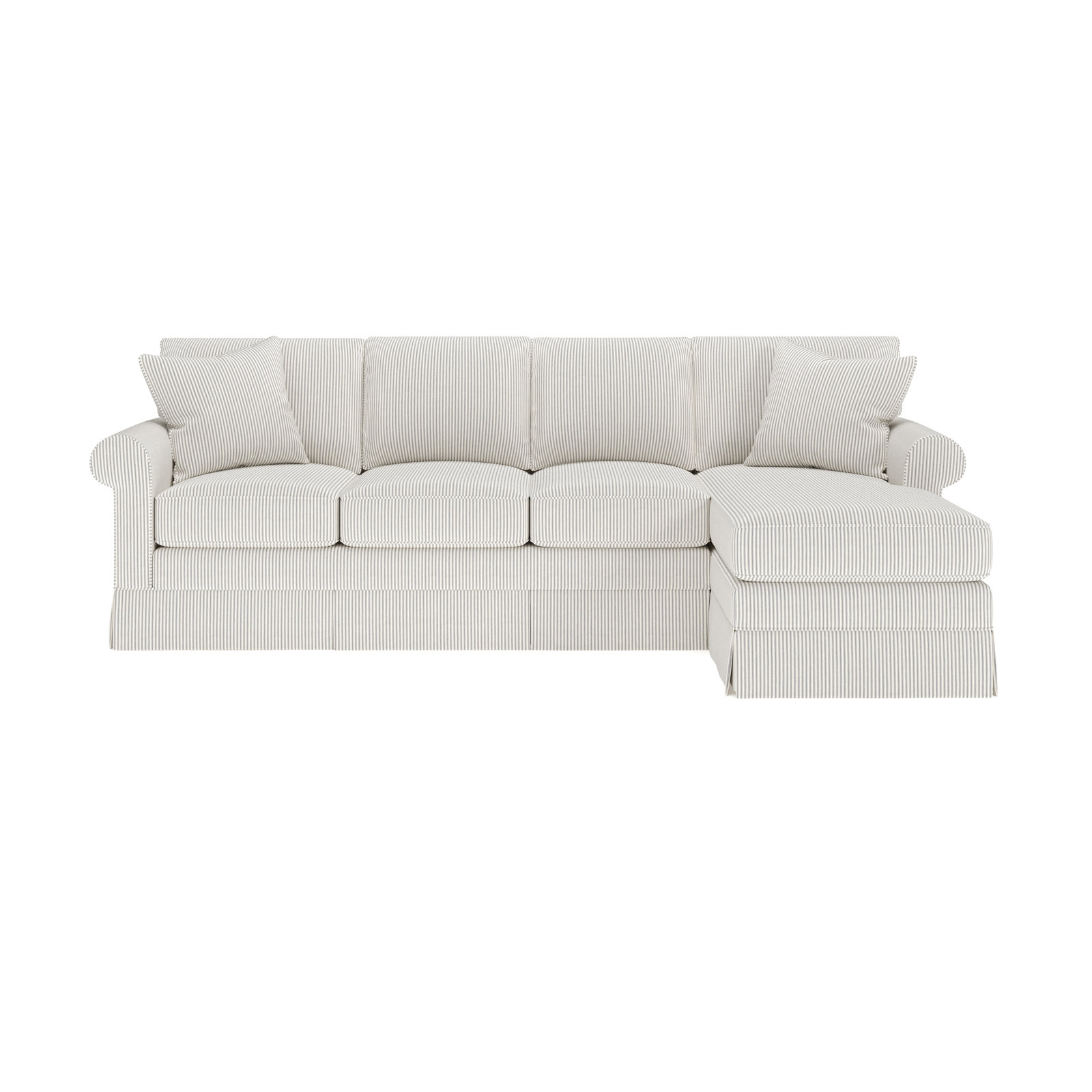 Friedman Sleeper Sectional with Chaise, Cruise Adrift, Right Hand Facing