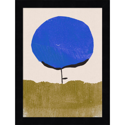 Blue Flower Print by Alisa Galitsyna