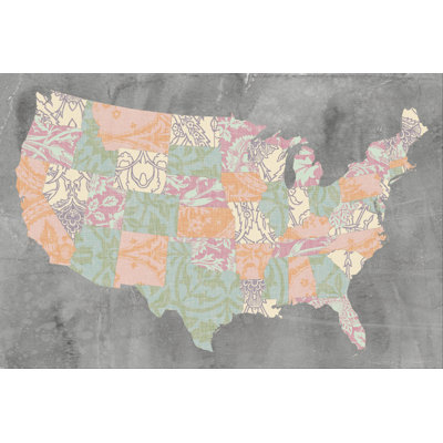 Patterned States by Jennifer Goldberger - Painting