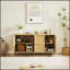 Armoire de rangement moderne de 67 po avec ouverture basculante, charnières à fermeture douce et support mural inclinable pour la chambre à coucher-877678729