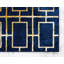 Tapis bleu marine Corando-40284348