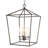 Procter 3 - Light Dimmable Lantern Geometric Chandelier